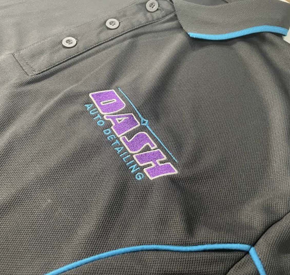 Custom embroidered polo shirts
