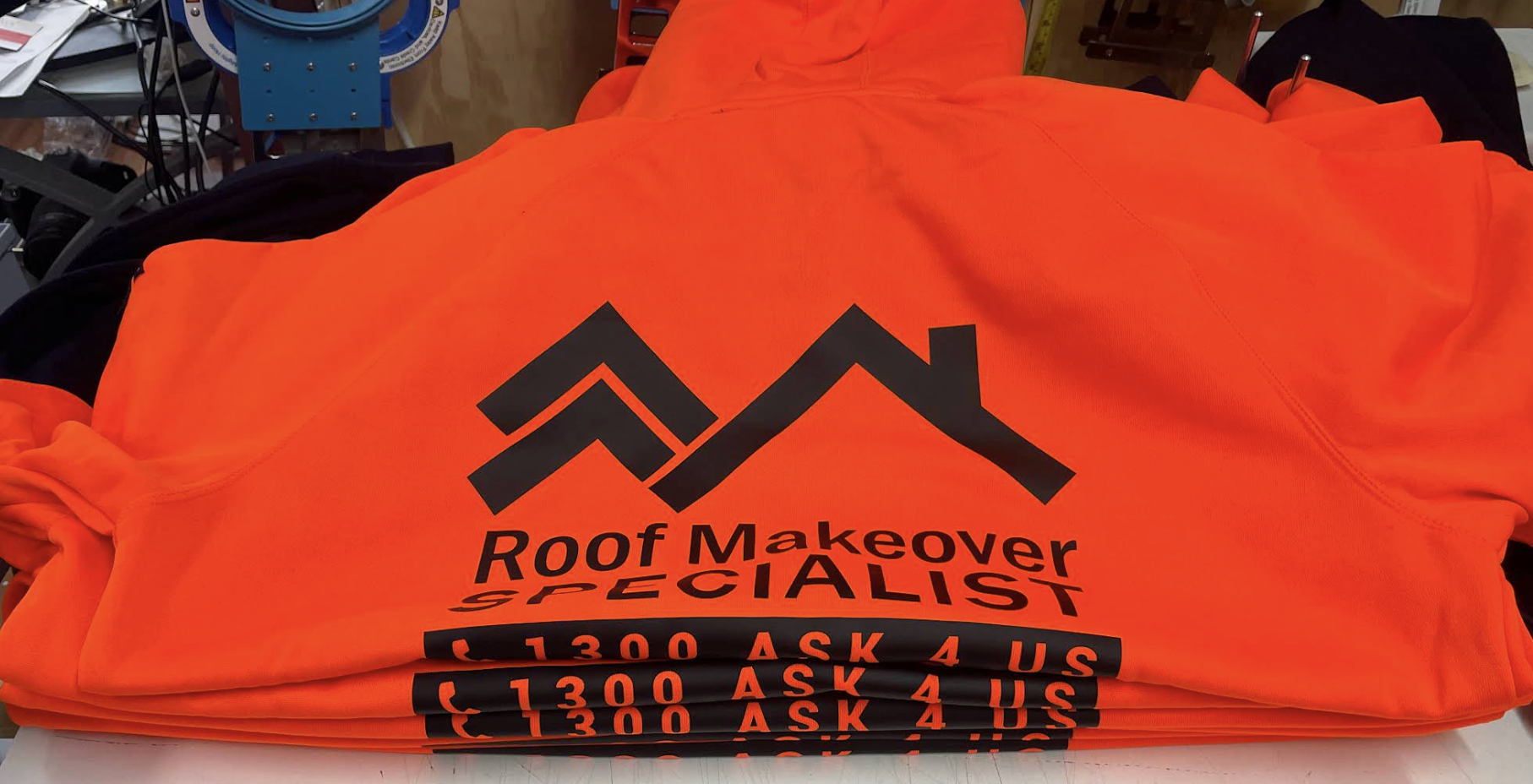 Custom hoodies screen printing