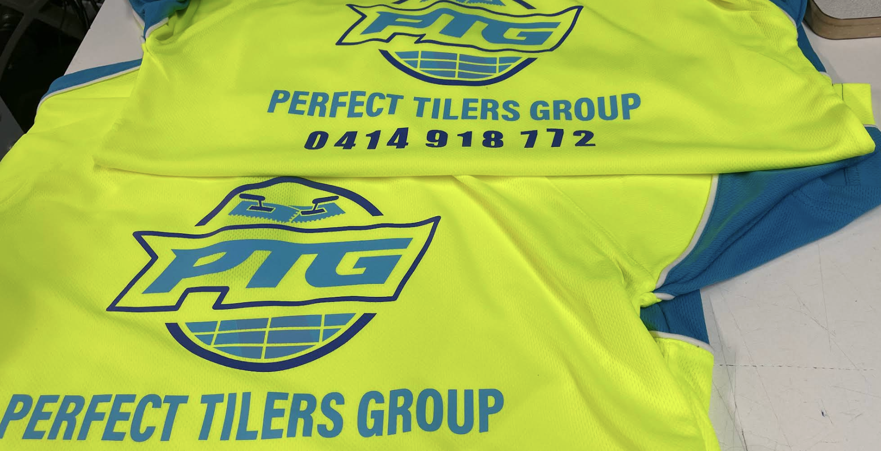 Hi-vis sublimation Perfect Tilers