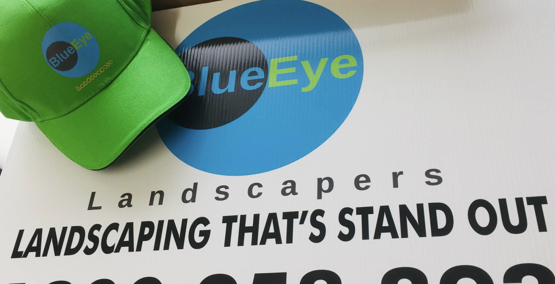 Custom cap signage display